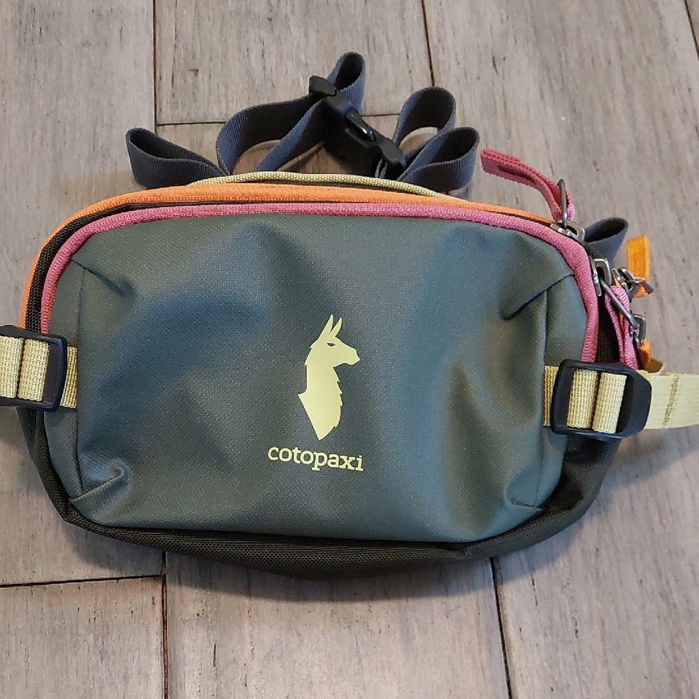 Cotopaxi Allpa X 1.5L Hip Pack/Crossbody, Unisex, Fatigue/Woods (Greenish)